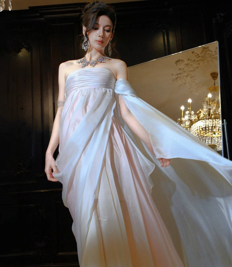 Formal Dress - Vestido de noche sin tirantes de