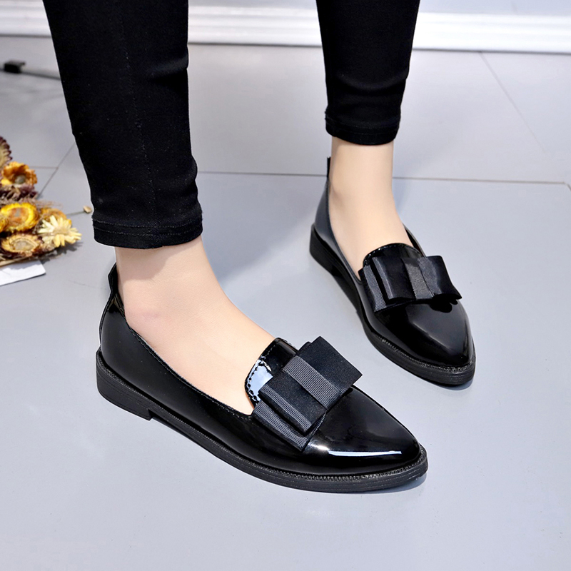 Zapatos Planos de Piel Sintéti - Womens Heels reseña y precio