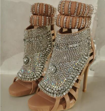 Sandalias de tacón de aguja pl - Wedding Dress reseña y precio