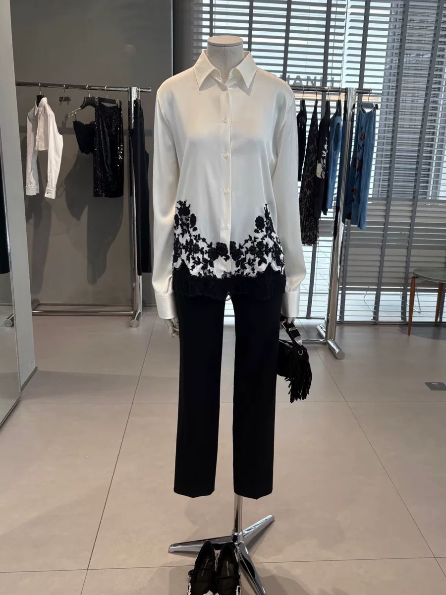 Blusas y camisas de seda y sat - Silk Blouse reseña y precio