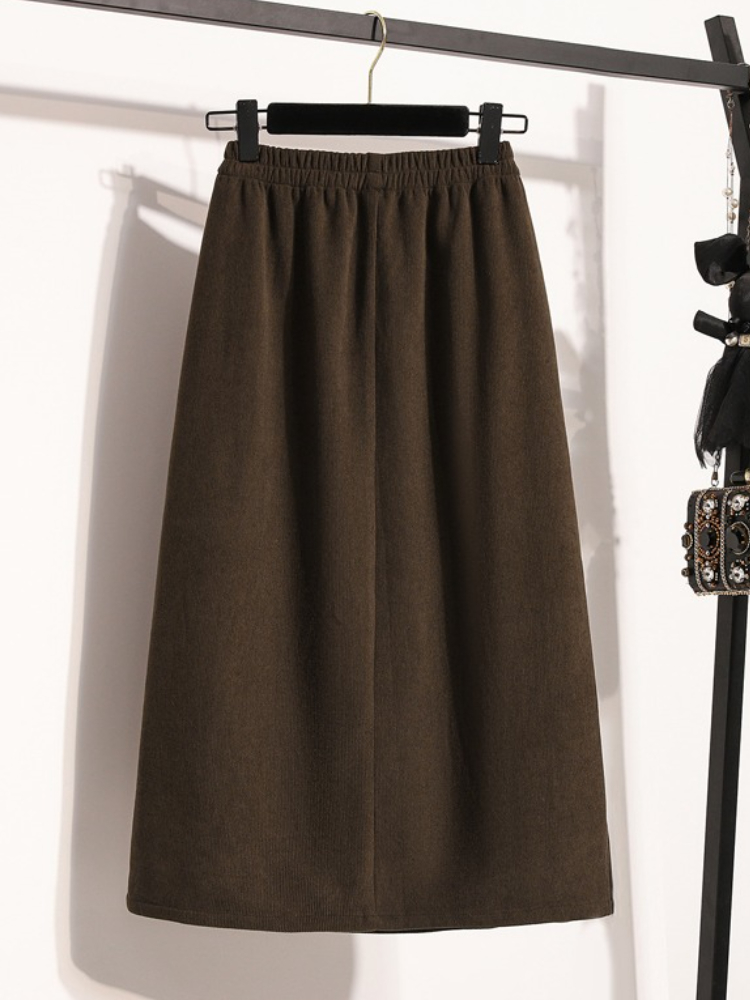 Falda de Talla Grande para Muj - Formal Skirt reseña y precio