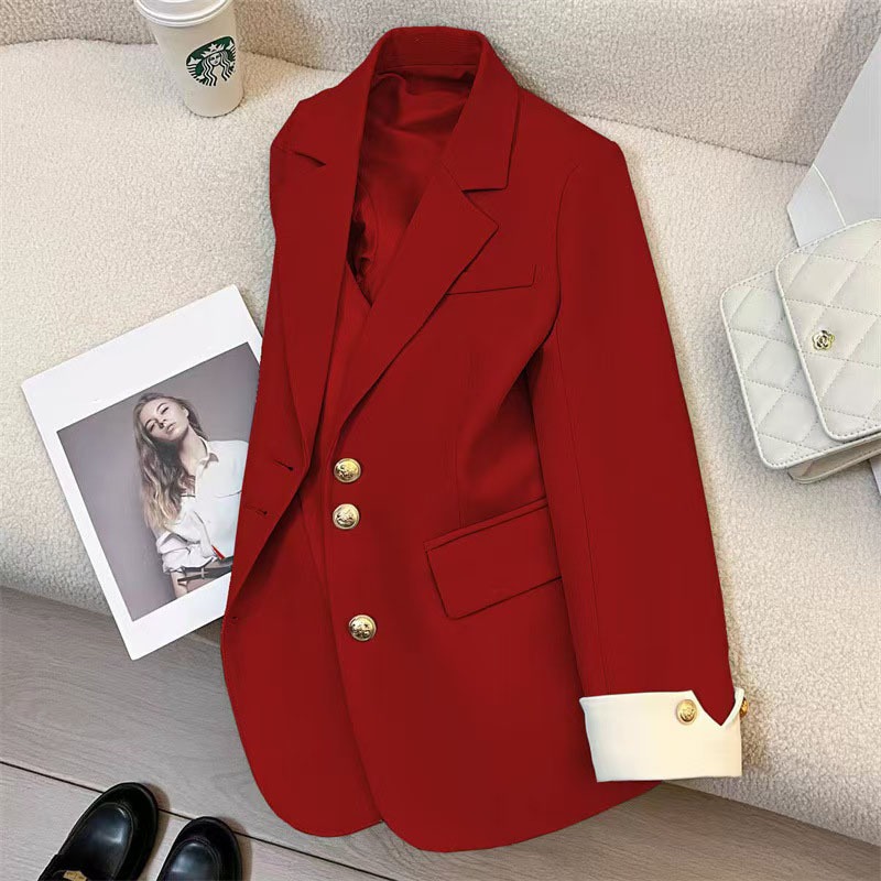 Primavera otoño Blazer mujer p - Womens Blazer reseña y precio